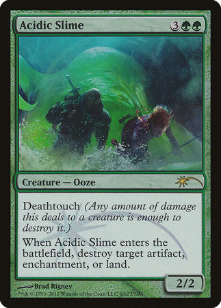 Acidic Slime [Friday Night Magic 2012] | Fandemonia Ltd