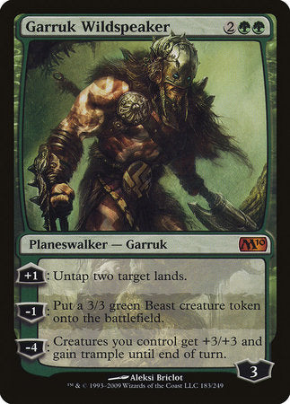 Garruk Wildspeaker [Magic 2010] | Fandemonia Ltd