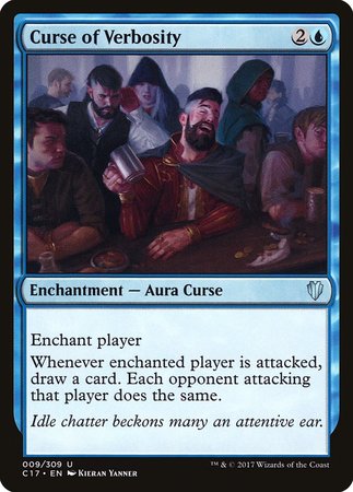 Curse of Verbosity [Commander 2017] | Fandemonia Ltd