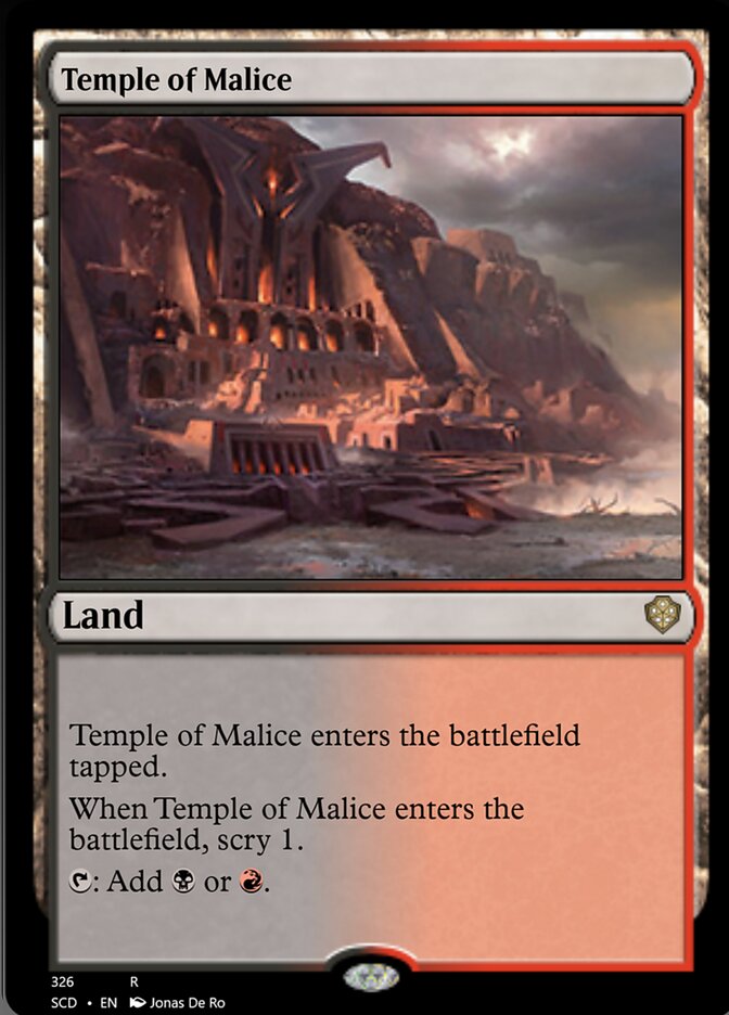 Temple of Malice [Starter Commander Decks] | Fandemonia Ltd