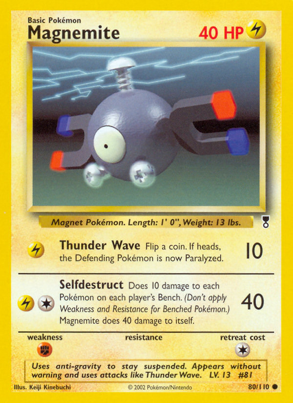 Magnemite (80/110) [Legendary Collection] | Fandemonia Ltd