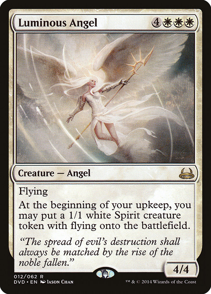Luminous Angel (Divine vs. Demonic) [Duel Decks Anthology] | Fandemonia Ltd