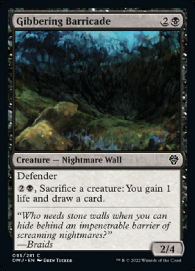 Gibbering Barricade [Dominaria United] | Fandemonia Ltd