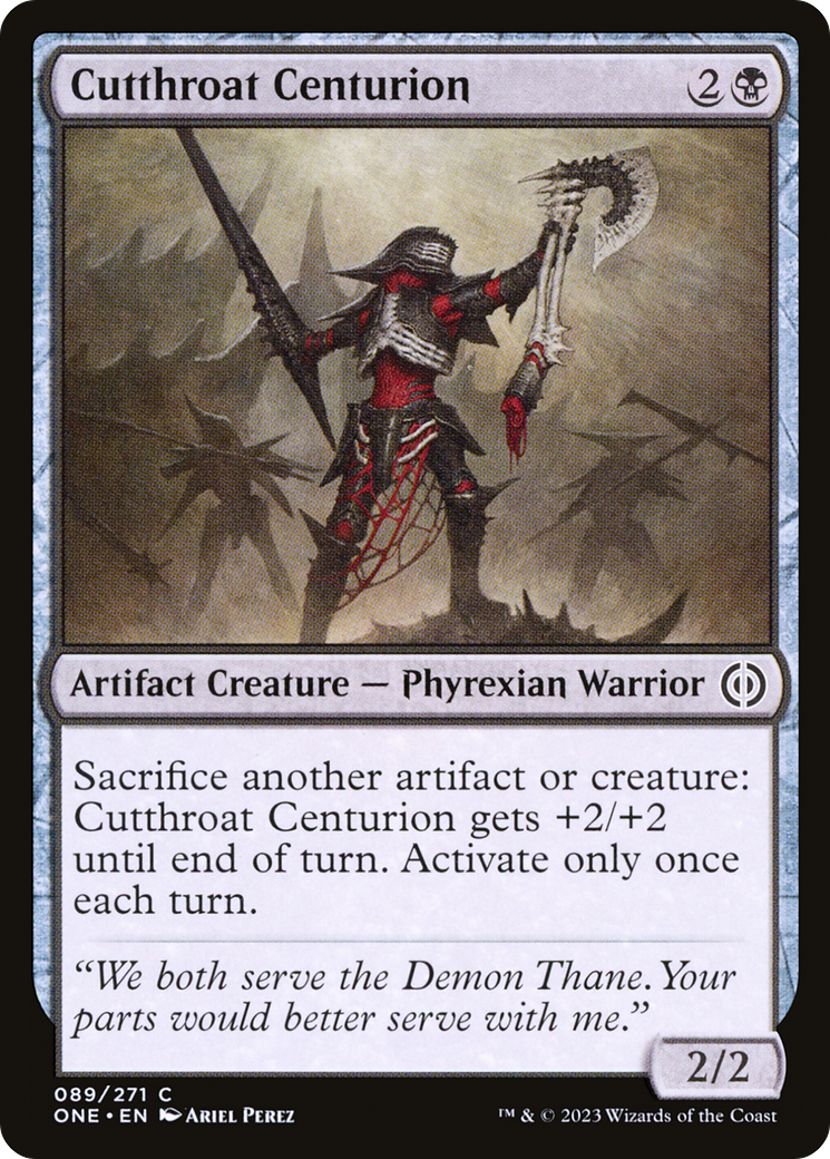 Cutthroat Centurion [Phyrexia: All Will Be One] | Fandemonia Ltd