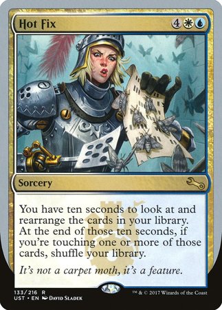 Hot Fix [Unstable] | Fandemonia Ltd