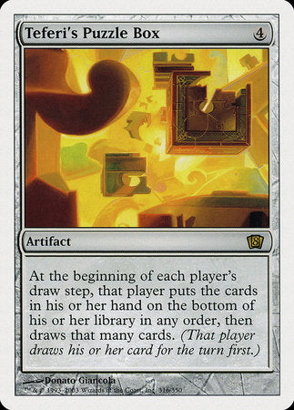 Teferi's Puzzle Box [Eighth Edition] | Fandemonia Ltd