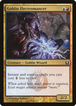 Goblin Electromancer [Return to Ravnica] | Fandemonia Ltd