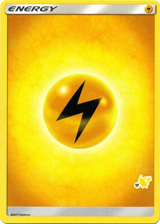 Lightning Energy (Pikachu Stamp #17) [Battle Academy 2020] | Fandemonia Ltd