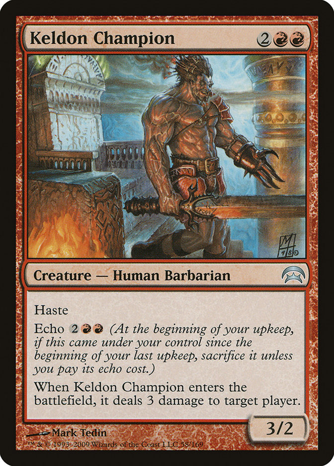 Keldon Champion [Planechase] | Fandemonia Ltd