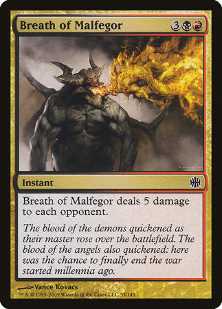 Breath of Malfegor [Alara Reborn] | Fandemonia Ltd