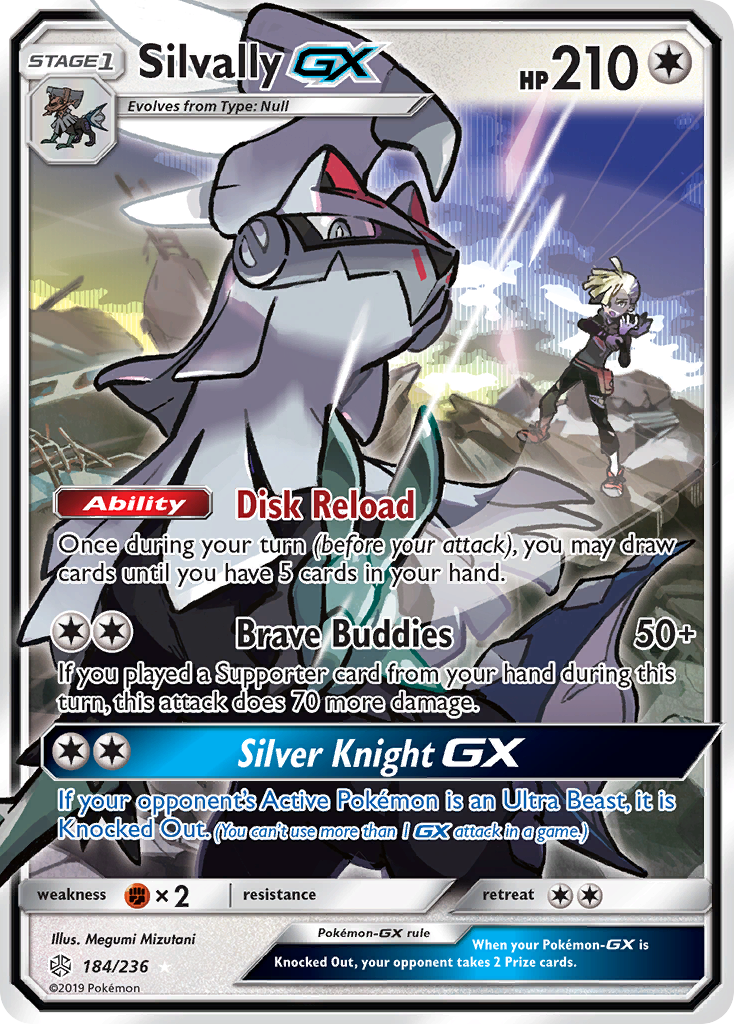 Silvally GX (184/236) [Sun & Moon: Cosmic Eclipse] | Fandemonia Ltd