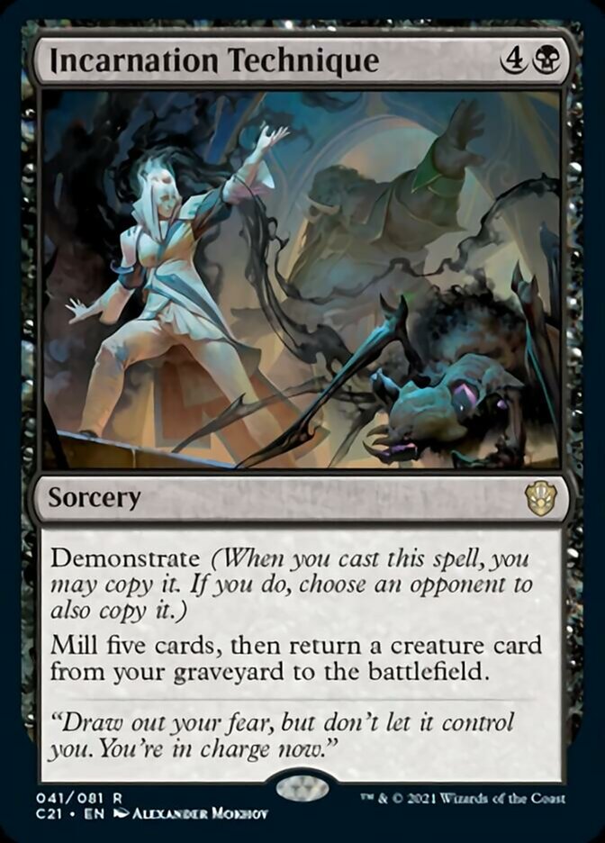 Incarnation Technique [Commander 2021] | Fandemonia Ltd