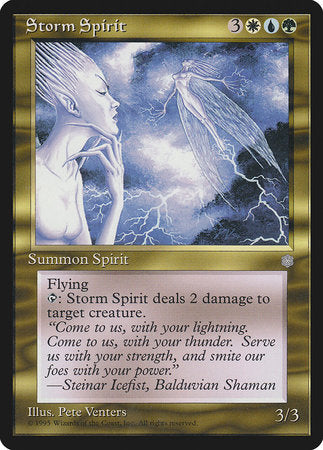 Storm Spirit [Ice Age] | Fandemonia Ltd