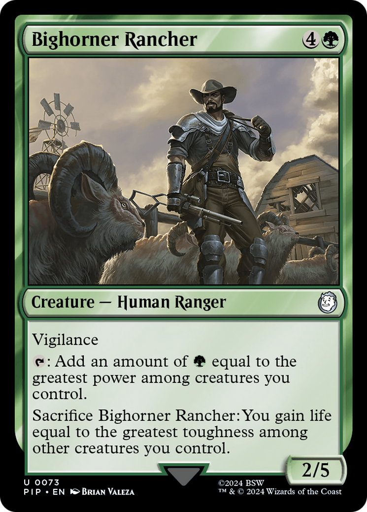 Bighorner Rancher [Fallout] | Fandemonia Ltd