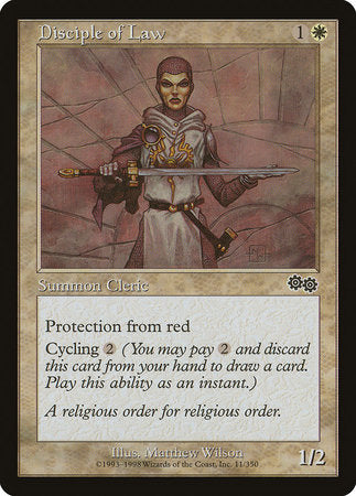 Disciple of Law [Urza's Saga] | Fandemonia Ltd