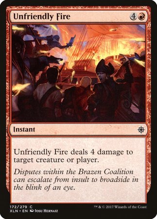 Unfriendly Fire [Ixalan] | Fandemonia Ltd