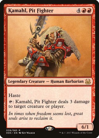 Kamahl, Pit Fighter [Duel Decks: Mind vs. Might] | Fandemonia Ltd