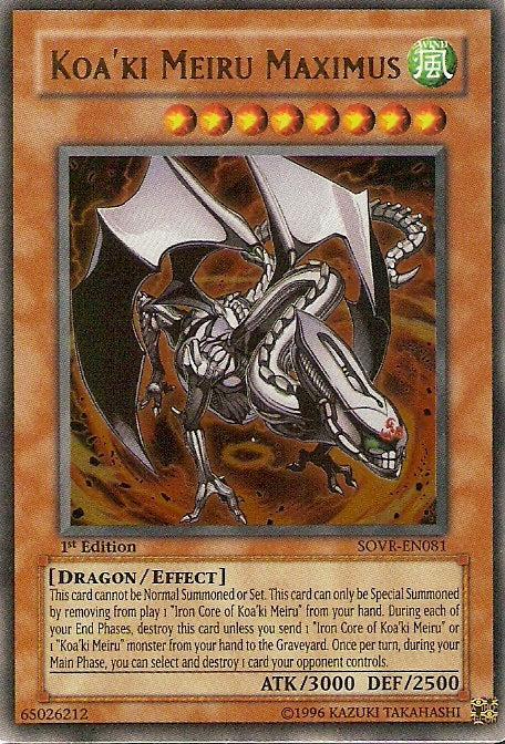 Koa'ki Meiru Maximus [SOVR-EN081] Ultra Rare | Fandemonia Ltd