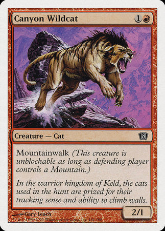 Canyon Wildcat [Eighth Edition] | Fandemonia Ltd