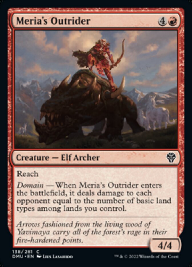 Meria's Outrider [Dominaria United] | Fandemonia Ltd