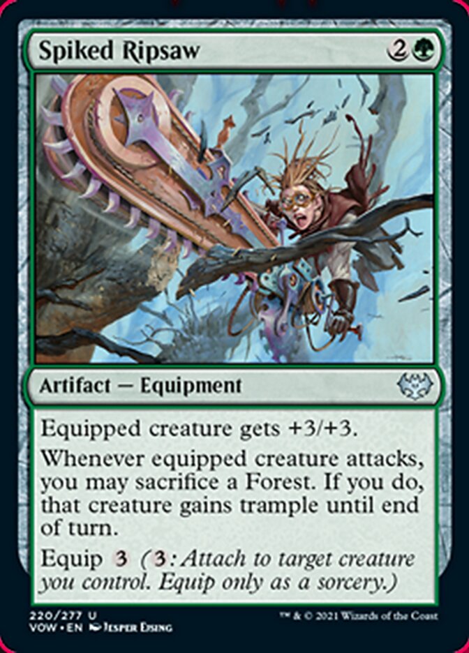 Spiked Ripsaw [Innistrad: Crimson Vow] | Fandemonia Ltd