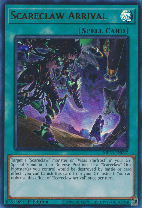 Scareclaw Arrival [MP23-EN097] Ultra Rare | Fandemonia Ltd