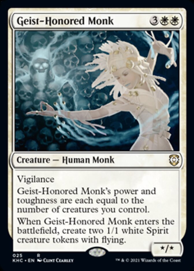 Geist-Honored Monk [Kaldheim Commander] | Fandemonia Ltd
