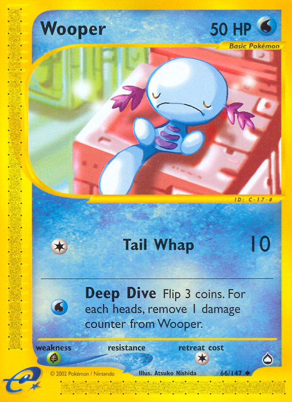 Wooper (66/147) [Aquapolis] | Fandemonia Ltd