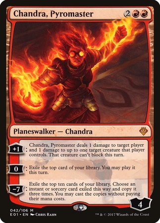 Chandra, Pyromaster [Archenemy: Nicol Bolas] | Fandemonia Ltd