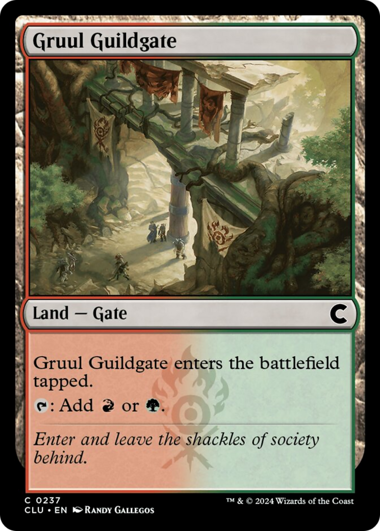 Gruul Guildgate [Ravnica: Clue Edition] | Fandemonia Ltd