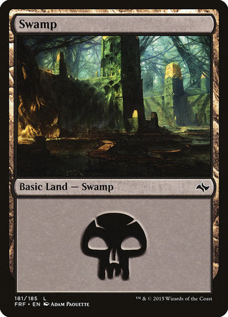Swamp (181) [Fate Reforged] | Fandemonia Ltd