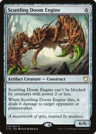 Scuttling Doom Engine [Commander 2018] | Fandemonia Ltd