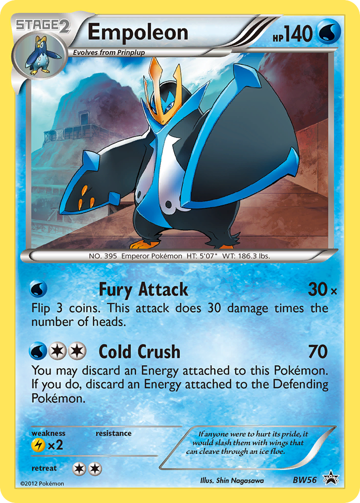 Empoleon (BW56) [Black & White: Black Star Promos] | Fandemonia Ltd