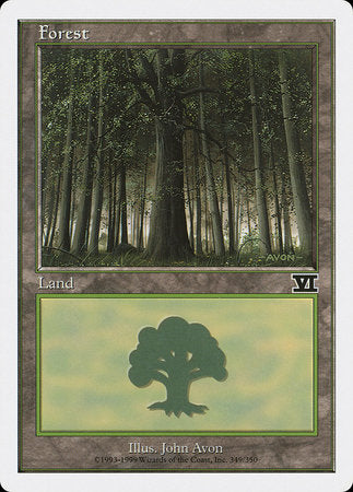 Forest (349) [Classic Sixth Edition] | Fandemonia Ltd