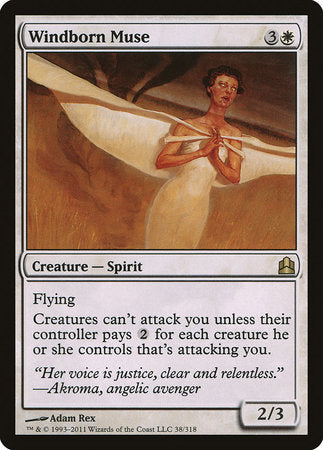 Windborn Muse [Commander 2011] | Fandemonia Ltd