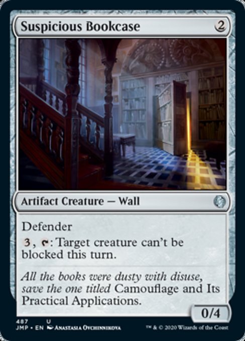 Suspicious Bookcase [Jumpstart] | Fandemonia Ltd