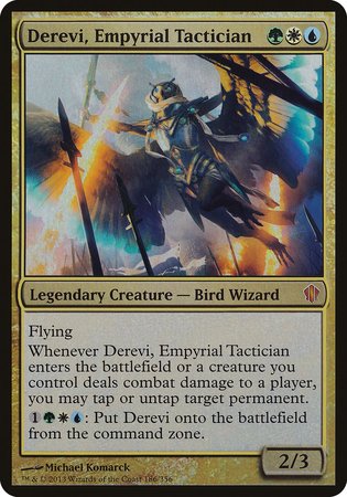 Derevi, Empyrial Tactician (Commander 2013) [Commander 2013 Oversized] | Fandemonia Ltd