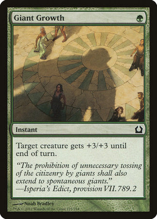Giant Growth [Return to Ravnica] | Fandemonia Ltd