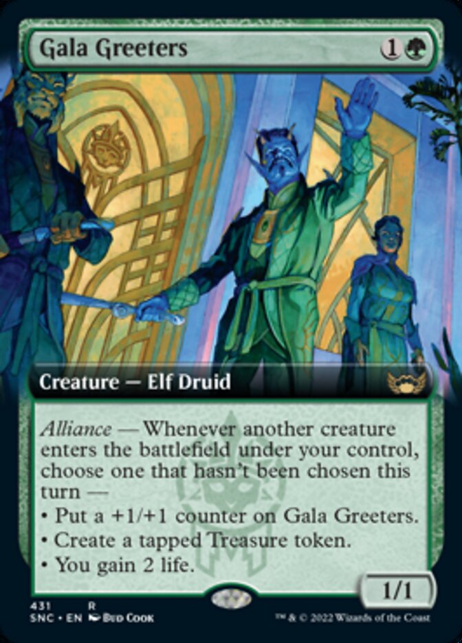 Gala Greeters (Extended Art) [Streets of New Capenna] | Fandemonia Ltd