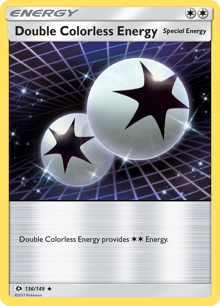 Double Colorless Energy (136/149) [Sun & Moon: Base Set] | Fandemonia Ltd