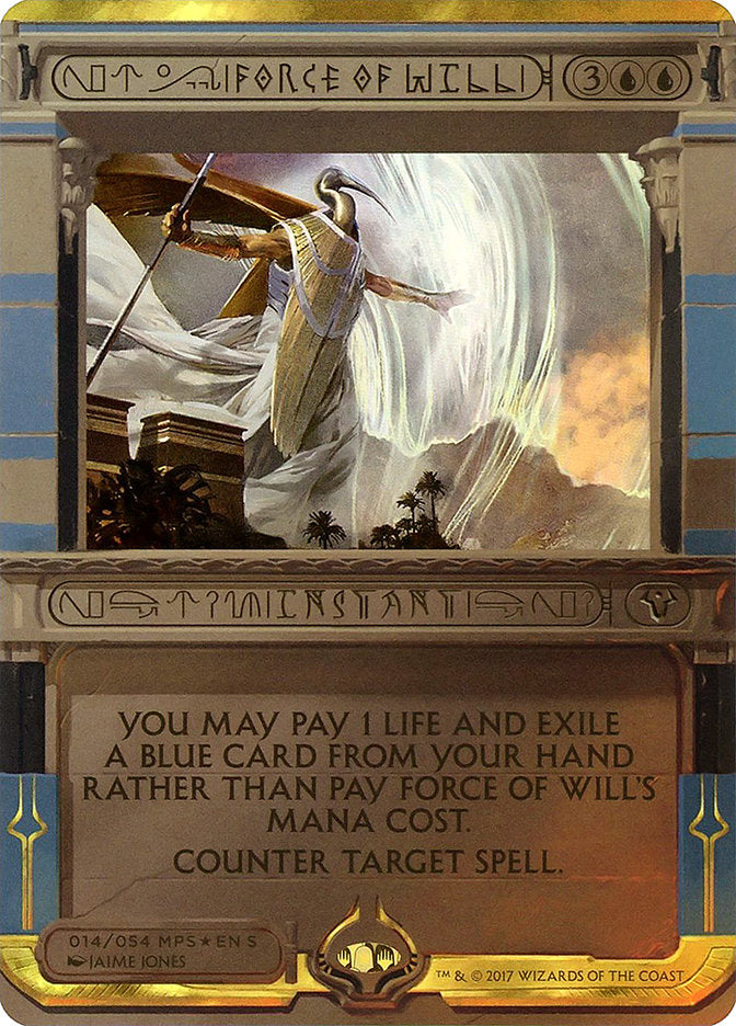 Force of Will (Invocation) [Amonkhet Invocations] | Fandemonia Ltd
