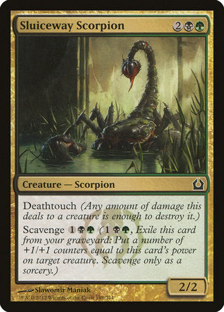 Sluiceway Scorpion [Return to Ravnica] | Fandemonia Ltd