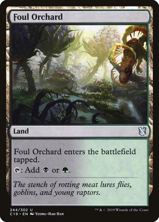 Foul Orchard [Commander 2019] | Fandemonia Ltd