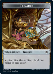 Bird Token // Treasure Token (21) [Modern Horizons 2 Tokens] | Fandemonia Ltd
