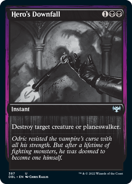 Hero's Downfall [Innistrad: Double Feature] | Fandemonia Ltd