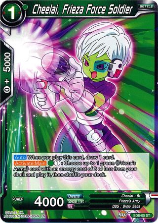 Cheelai, Frieza Force Soldier (Starter Deck - Rising Broly) [SD8-05] | Fandemonia Ltd