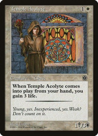 Temple Acolyte [Portal Second Age] | Fandemonia Ltd