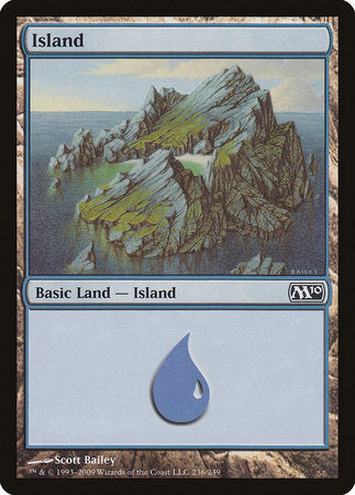 Island (236) [Magic 2010] | Fandemonia Ltd