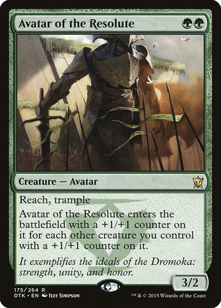 Avatar of the Resolute [Dragons of Tarkir] | Fandemonia Ltd