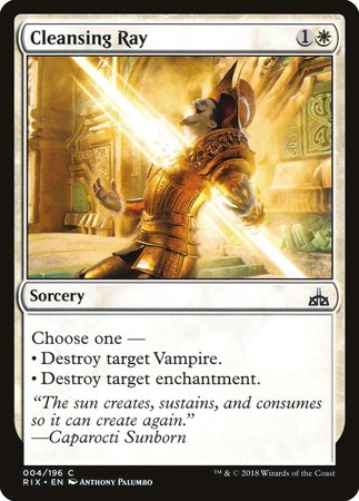 Cleansing Ray [Rivals of Ixalan] | Fandemonia Ltd